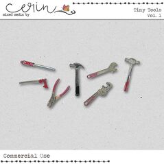 Tiny Tools Vol. 1 (CU) by Mixed Media by Erin