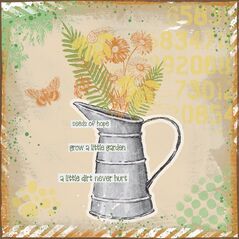 Seedlings {Page Kit}  by Mixed Media by Erin example art by NonniF