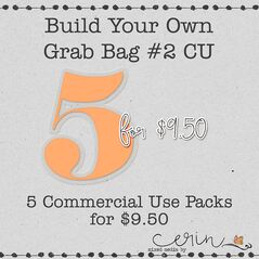 Build Your Own Grab Bag #2: {Commercial Use Packs} by Mixed Media by Erin
