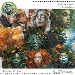 Mother Earth {Collection Bundle} by Mixed Media by Erin Transfers
