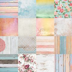 So Shabby {Page Kit}  by Mixed Media by Erin Paper Contents