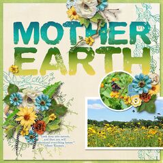 Mother Earth {Collection Bundle} by Mixed Media by Erin example art by Lori