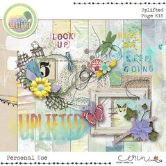Uplifted {Page Kit} by Mixed Media by Erin