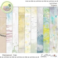 Uplifted {Page Kit} by Mixed Media by Erin Paper