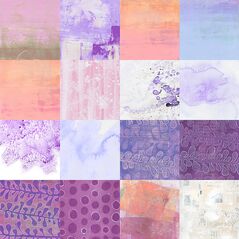 Lavender Haze {Alternate Papers} by Mixed Media by Erin Contents