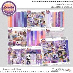 Lavender Haze {Collection Bundle} by Mixed Media by Erin