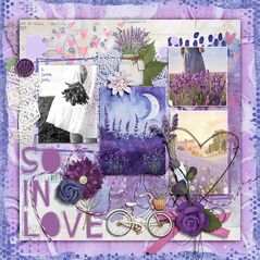 Lavender Haze {Collection Bundle} by Mixed Media by Erin example art by Cindy