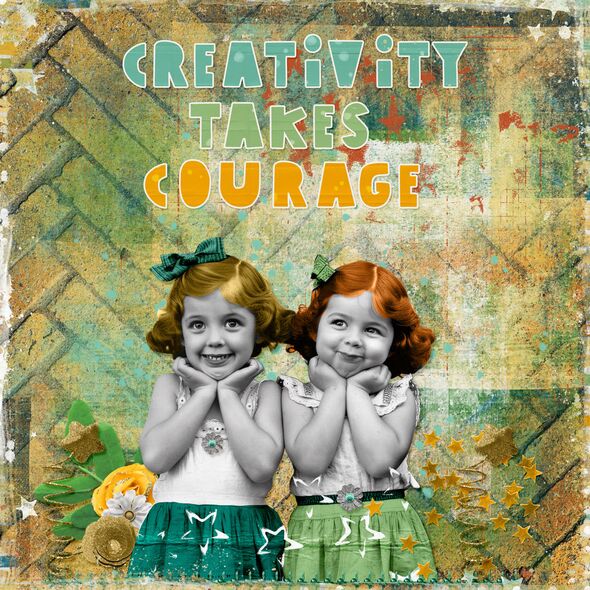 A Tribute to Dreams {Mini Kit} by Mixed Media by Erin example art by Josie