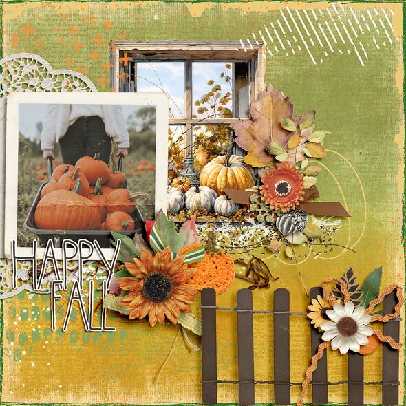 The Great Pumpkin {Collection Bundle}  by Mixed Media by Erin example art by  CIndy