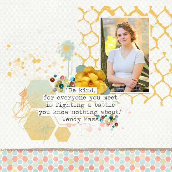 Bee Kind {Collection Bundle} by Mixed Media by Erin example art by  LauraD